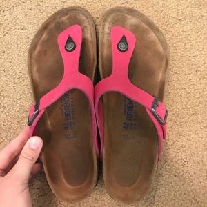 Pink Birkenstocks